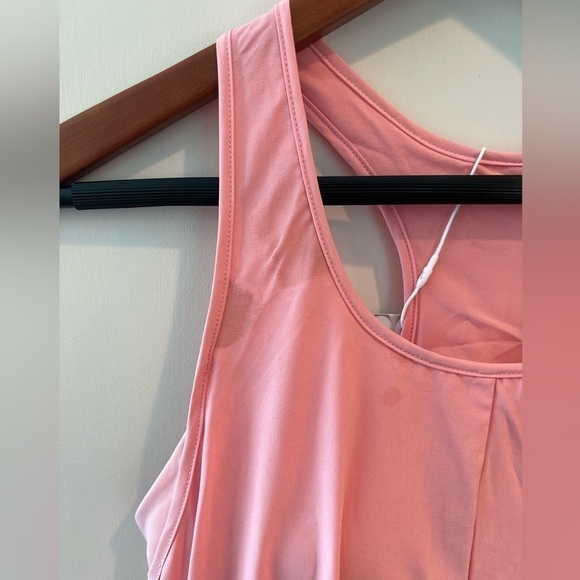 Halara Breezeful™ Backless Racerback Side Pocket High Low Flowy Casual Dress - Picture 6 of 16